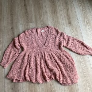 Women’s baby doll oversized sweater